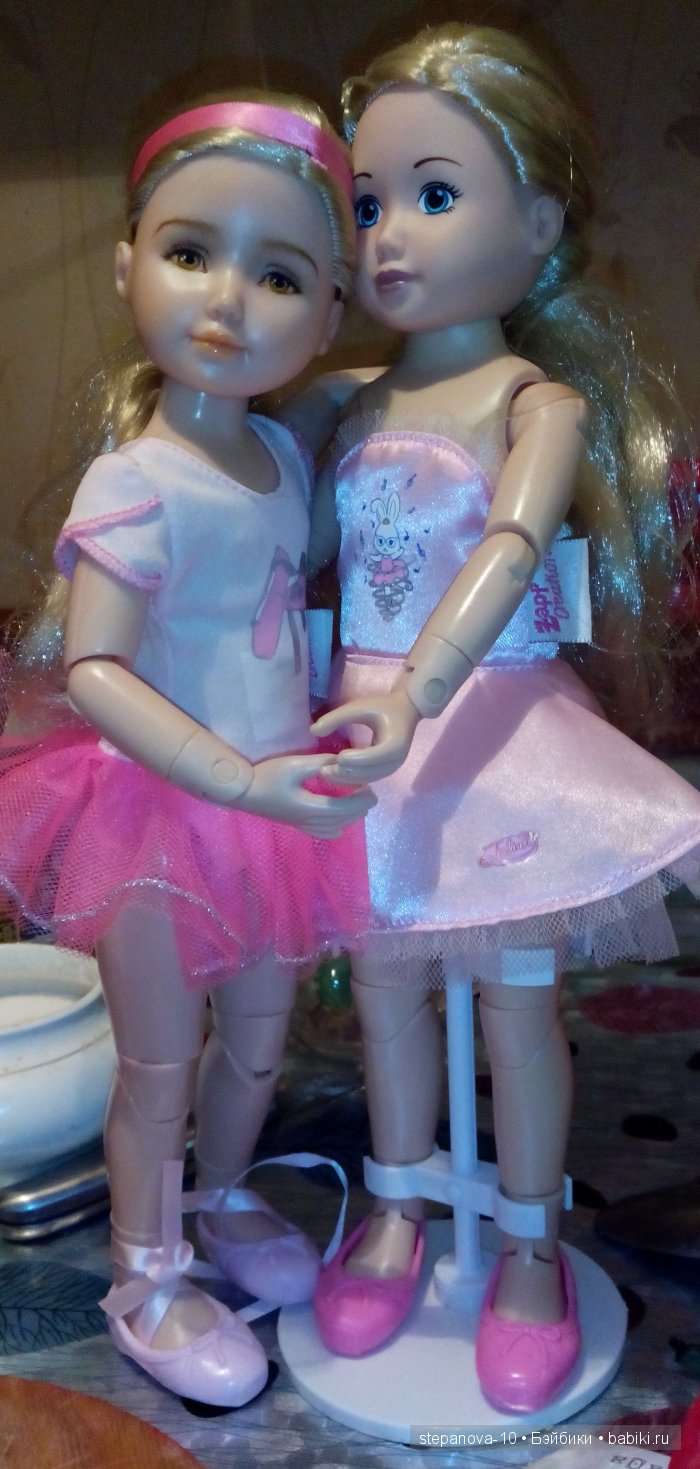 Моя Джолиночка — Куклы Jolina Zapf (Джолина): шарнирные балерины