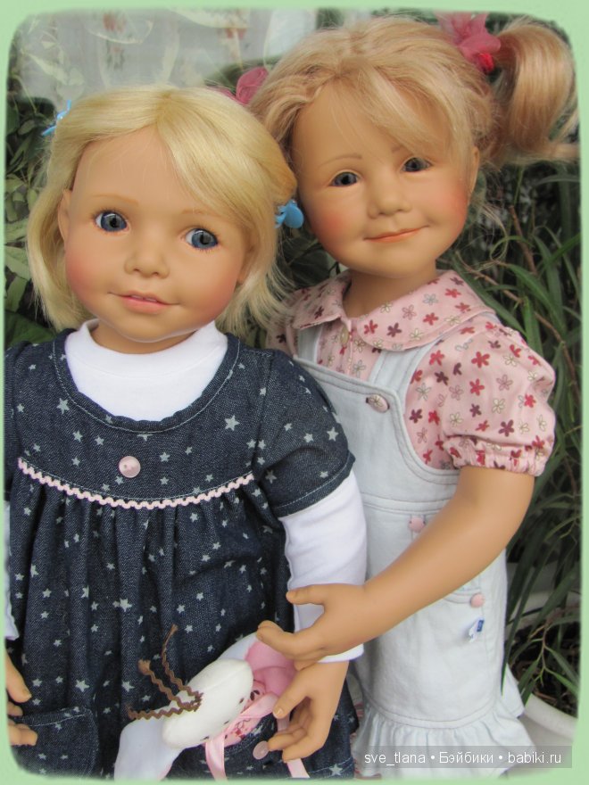 Под знаком Синей Черепашки: куклы производства Schildkröt-Puppen в моей коллекции