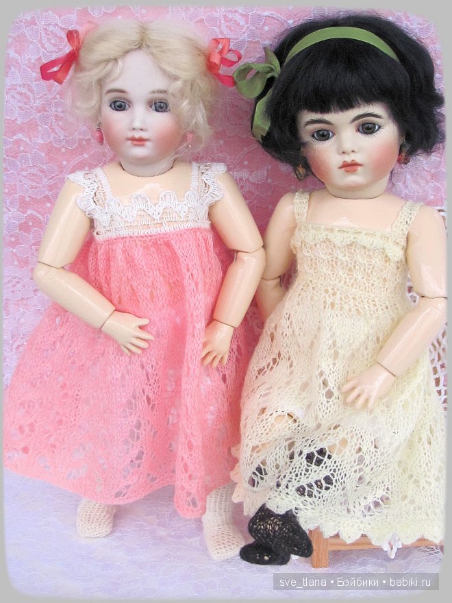 Моя коллекция: авторские реплики антикварных кукол Branka Schärli (фото 5)