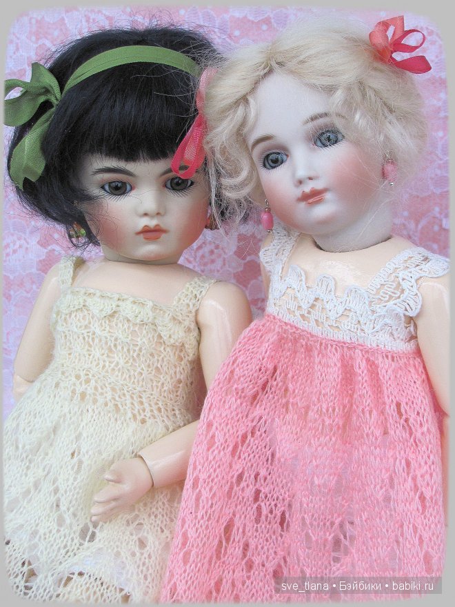 Моя коллекция: авторские реплики антикварных кукол Branka Schärli