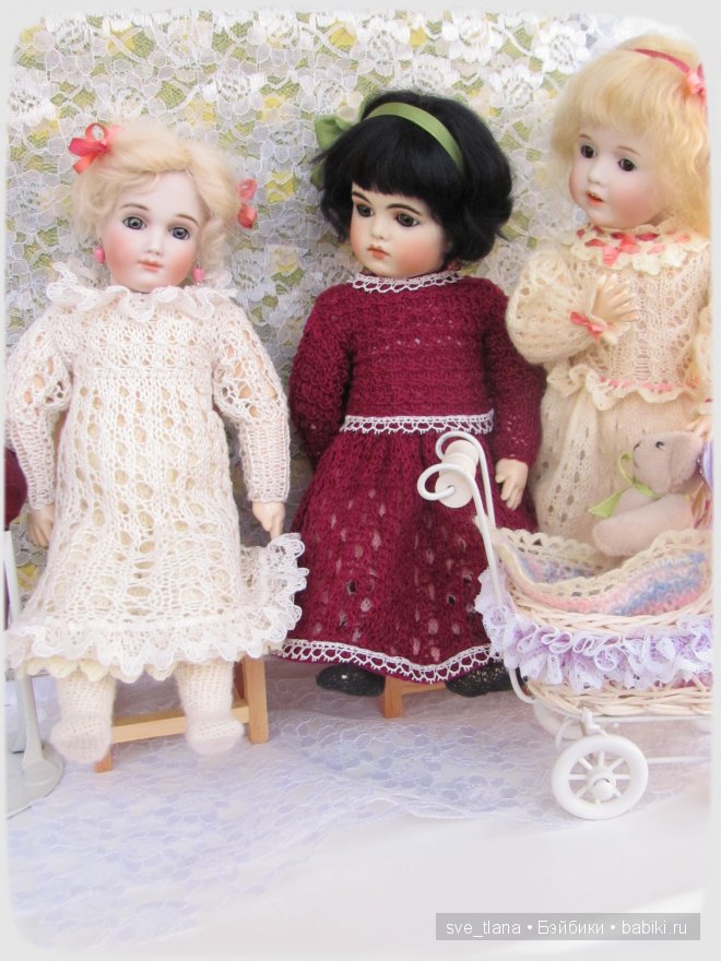 Моя коллекция: авторские реплики антикварных кукол Branka Schärli