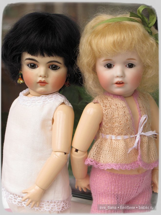 Моя коллекция: авторские реплики антикварных кукол Branka Schärli
