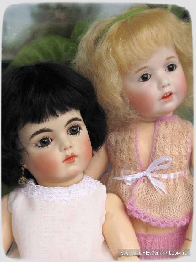 Моя коллекция: авторские реплики антикварных кукол Branka Schärli