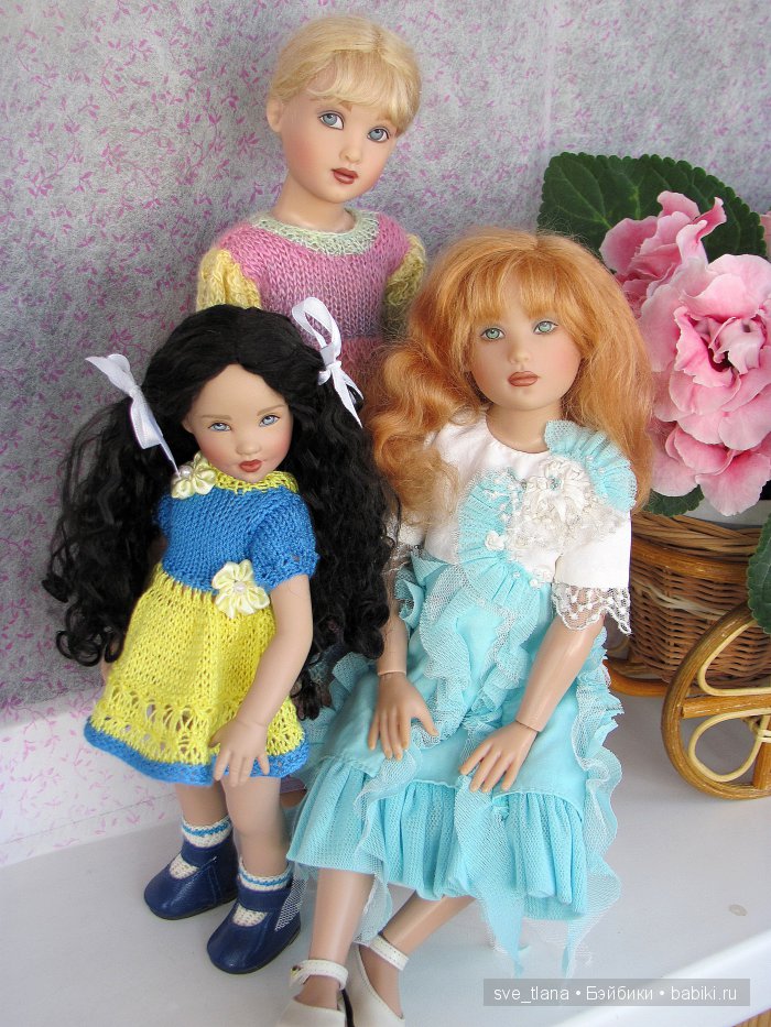 Сестрички от Helen Kish - мои цветочные феечки