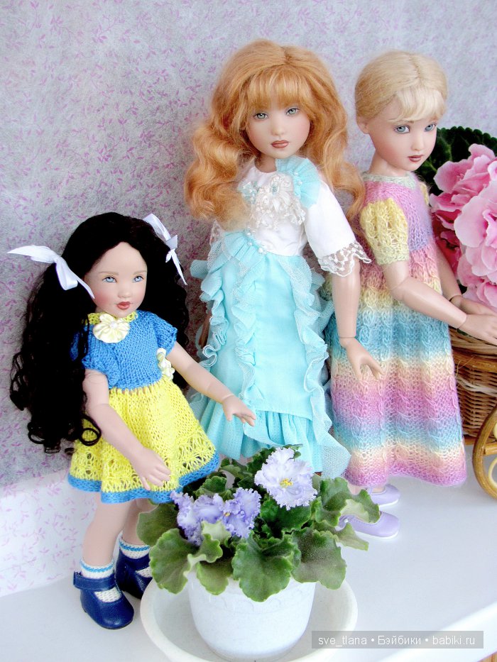 Сестрички от Helen Kish - мои цветочные феечки