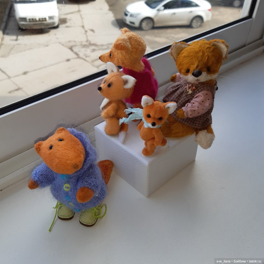 Новенькие в семейке лисичек