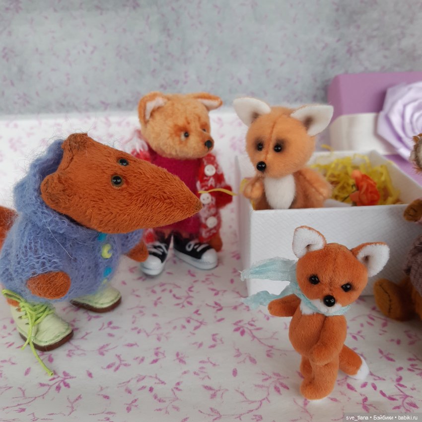 Новенькие в семейке лисичек