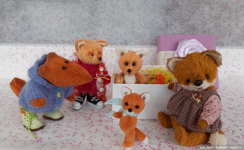 Новенькие в семейке лисичек