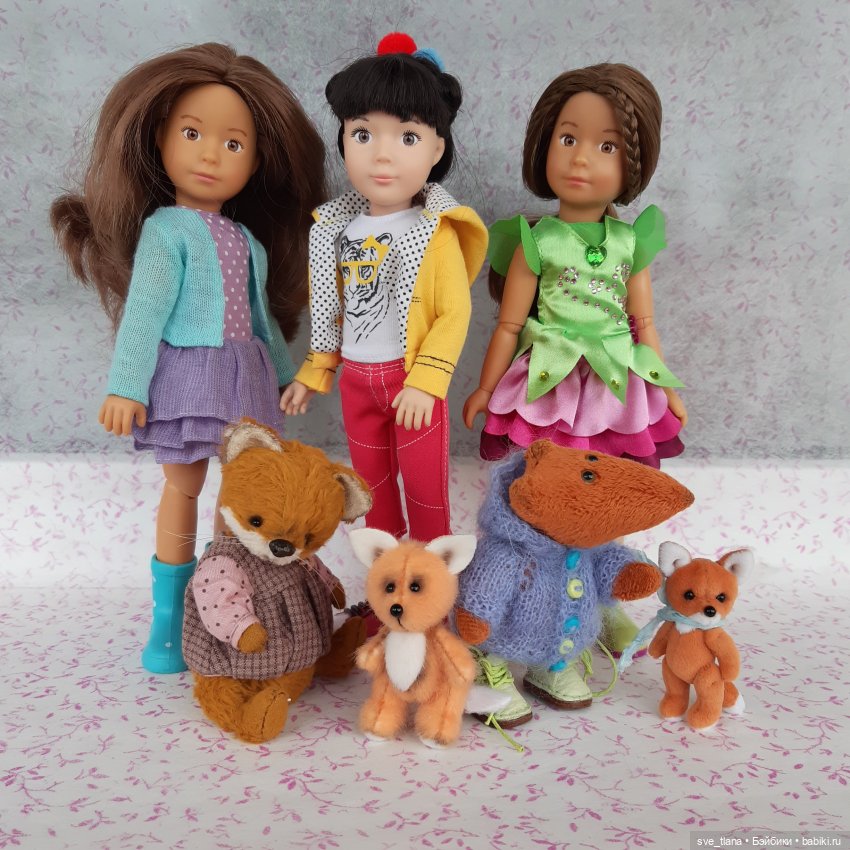 Новенькие в семейке лисичек