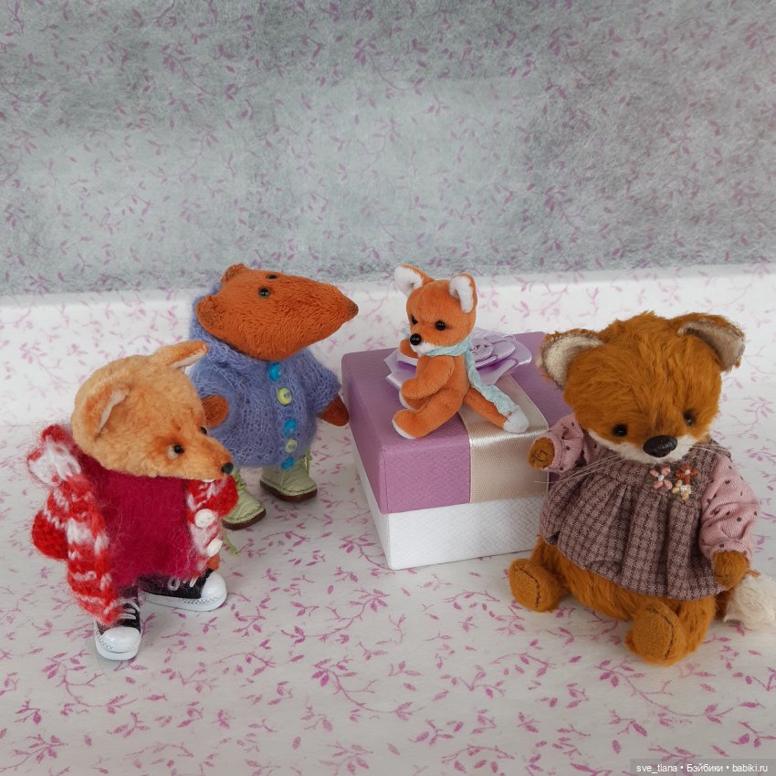 Новенькие в семейке лисичек