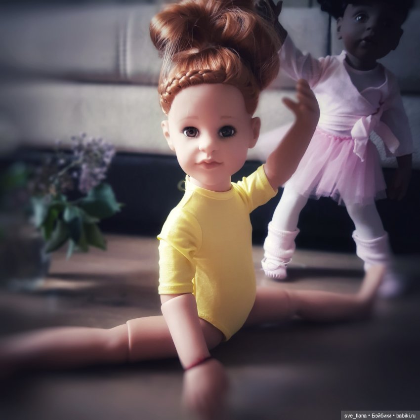 Балетное настроение | Бэйбики Балетное настроение — Куклы Gotz (Готц): Ханна