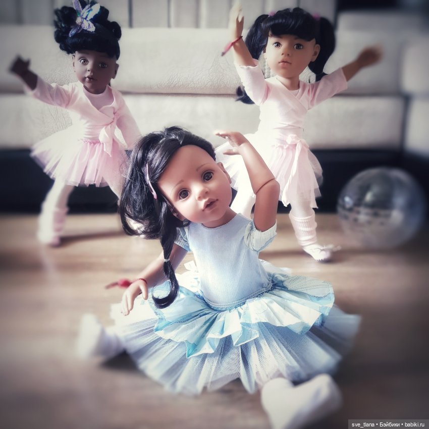 Балетное настроение | Бэйбики Балетное настроение — Куклы Gotz (Готц): Ханна
