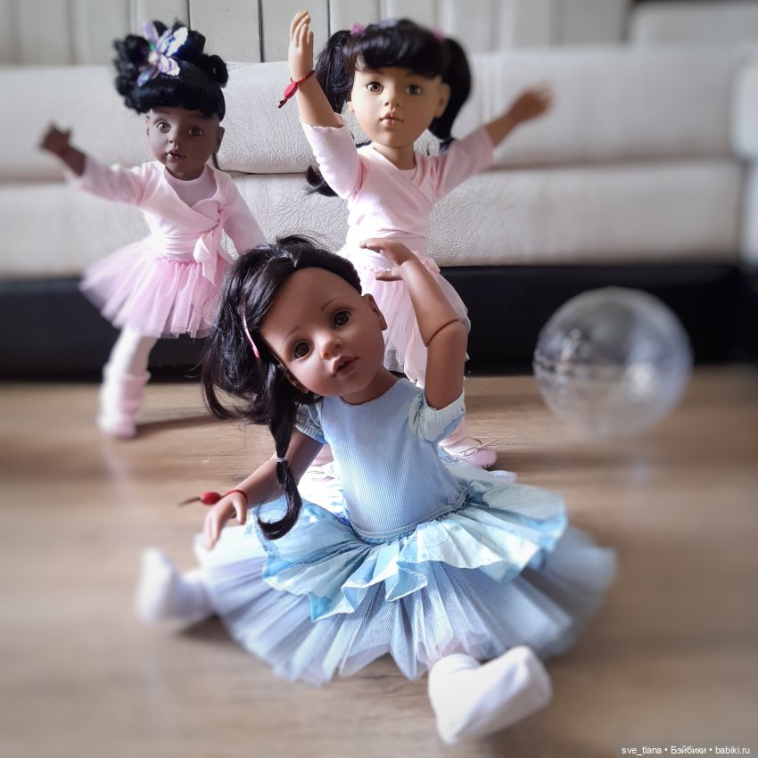 Балетное настроение | Бэйбики Балетное настроение — Куклы Gotz (Готц): Ханна