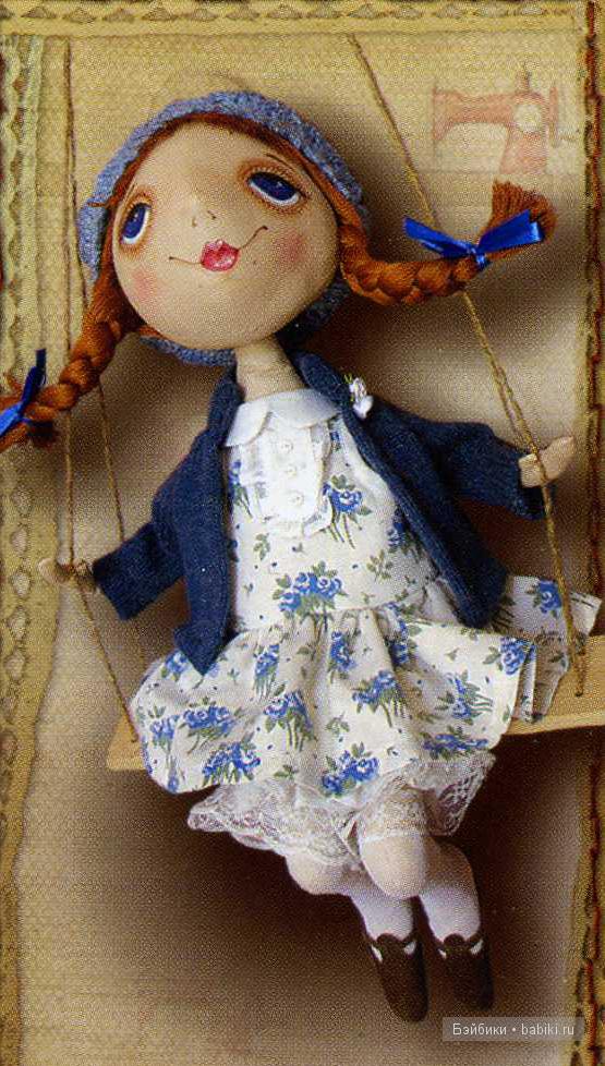 Чудные куклы Светланы Фадеевой - моё открытие на кукольном салоне на Тишинке (фото 3)