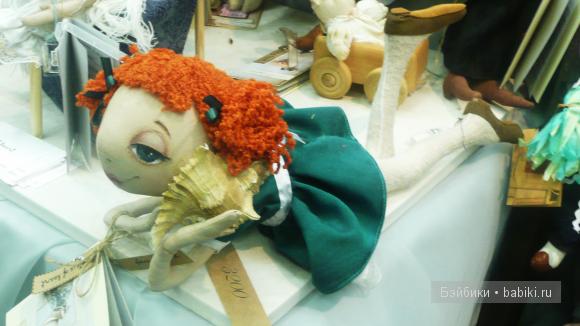 Чудные куклы Светланы Фадеевой - моё открытие на кукольном салоне на Тишинке
