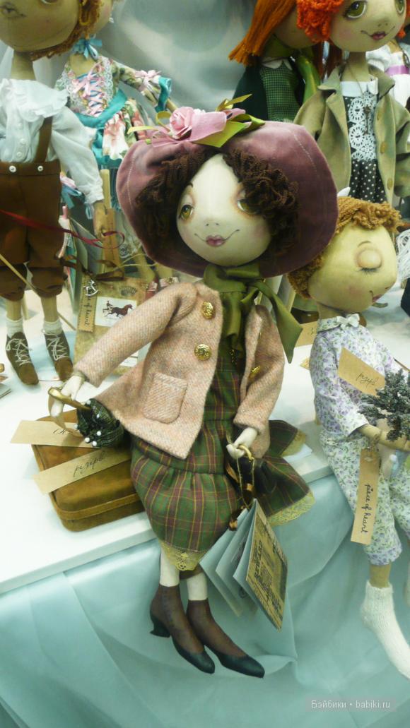 Чудные куклы Светланы Фадеевой - моё открытие на кукольном салоне на Тишинке (фото 2)