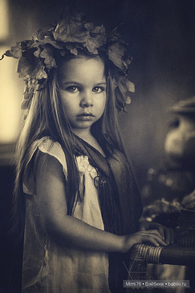 "Прекрасные цветы нашей жизни - дети". Фотохудожник Карина Киль. Взгляд в прошлое