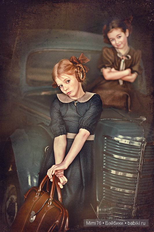 "Прекрасные цветы нашей жизни - дети". Фотохудожник Карина Киль. Взгляд в прошлое