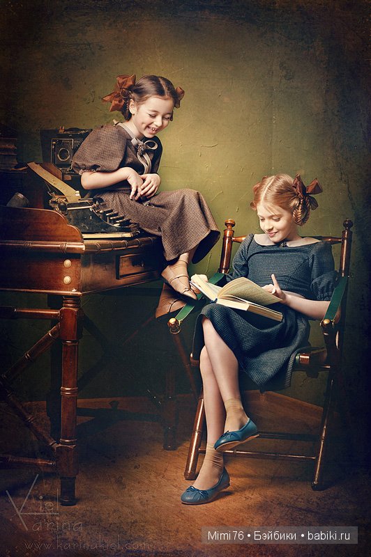 "Прекрасные цветы нашей жизни - дети". Фотохудожник Карина Киль. Взгляд в прошлое