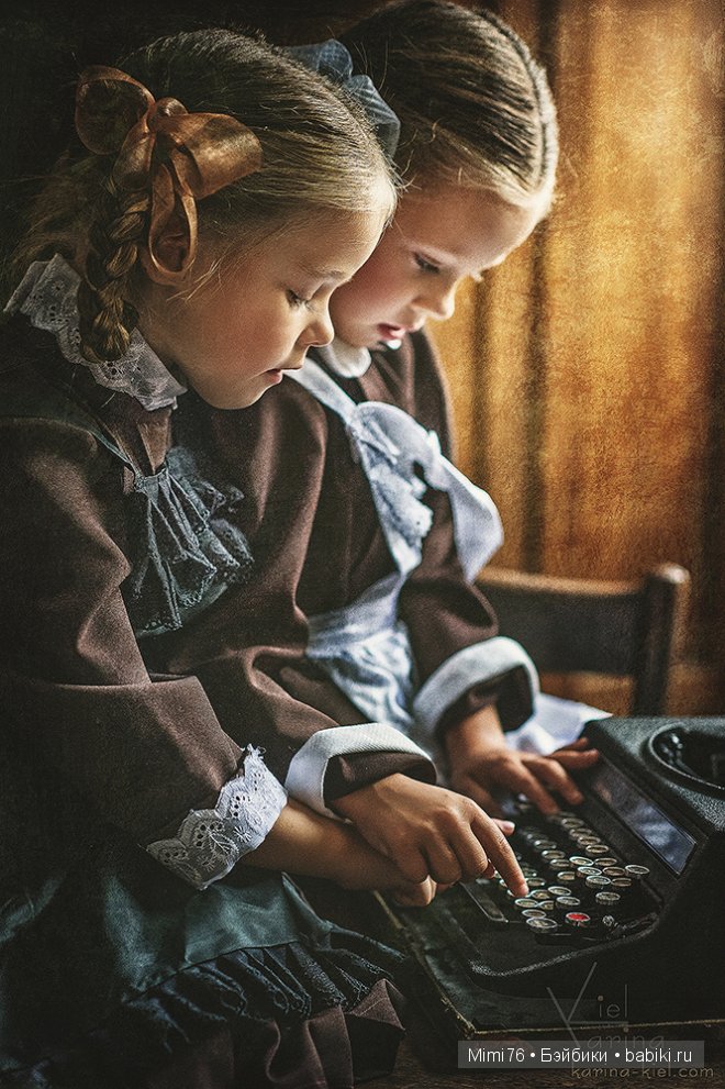 "Прекрасные цветы нашей жизни - дети". Фотохудожник Карина Киль. Взгляд в прошлое