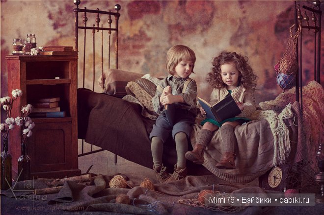 "Прекрасные цветы нашей жизни - дети". Фотохудожник Карина Киль. Взгляд в прошлое