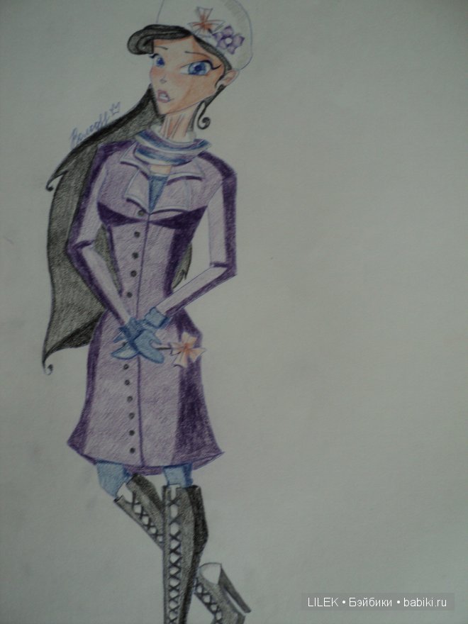 Рисунки 11-летней дочери — Другие хобби и увлечения: сад (фото 2)