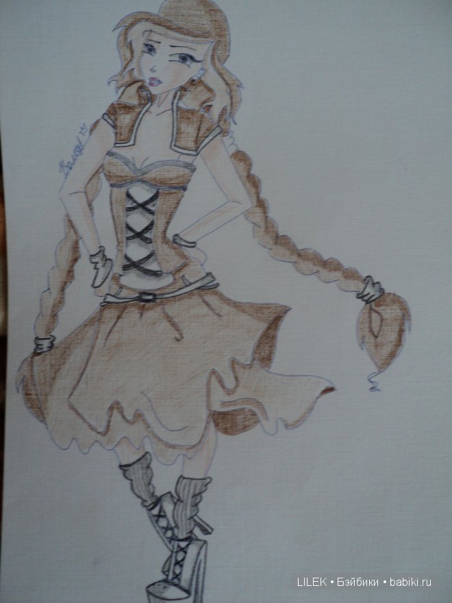 Рисунки 11-летней дочери — Другие хобби и увлечения: сад (фото 7)