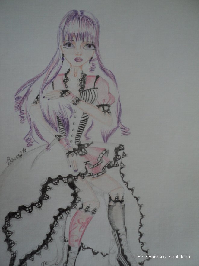 Рисунки 11-летней дочери — Другие хобби и увлечения: сад (фото 3)