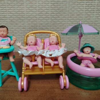 Zuru my mini baby series 2. Новые малыши.)