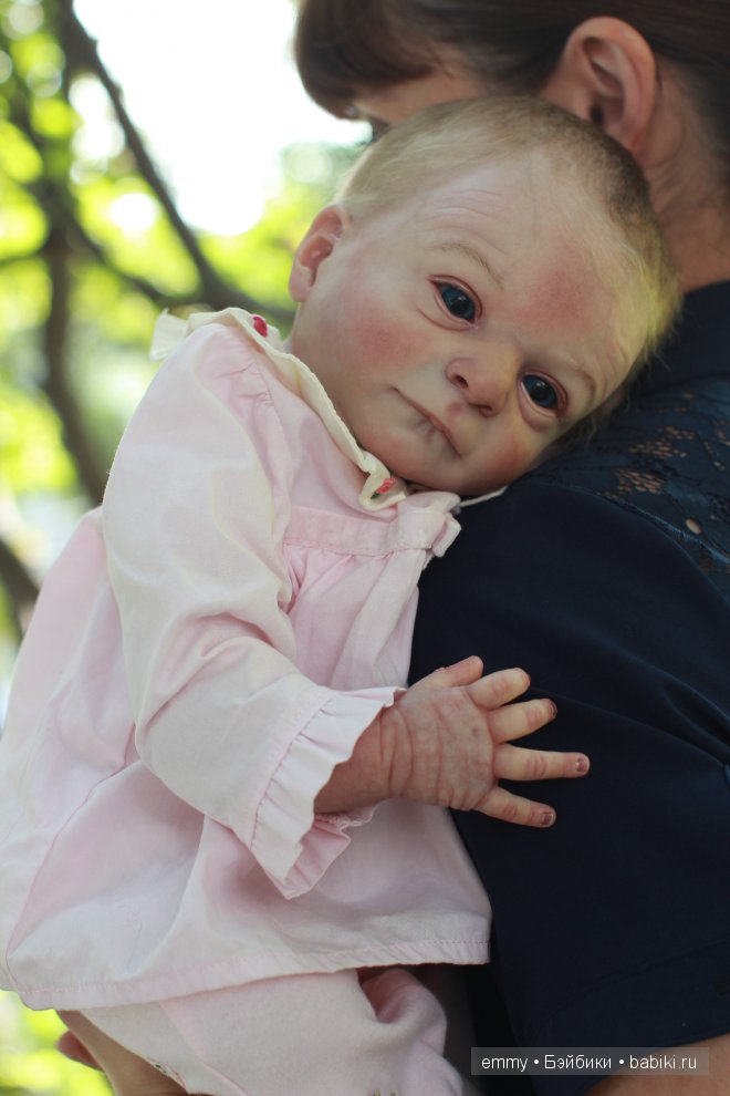 Куклы реборн Анечка и Розочка, девочки в розовом