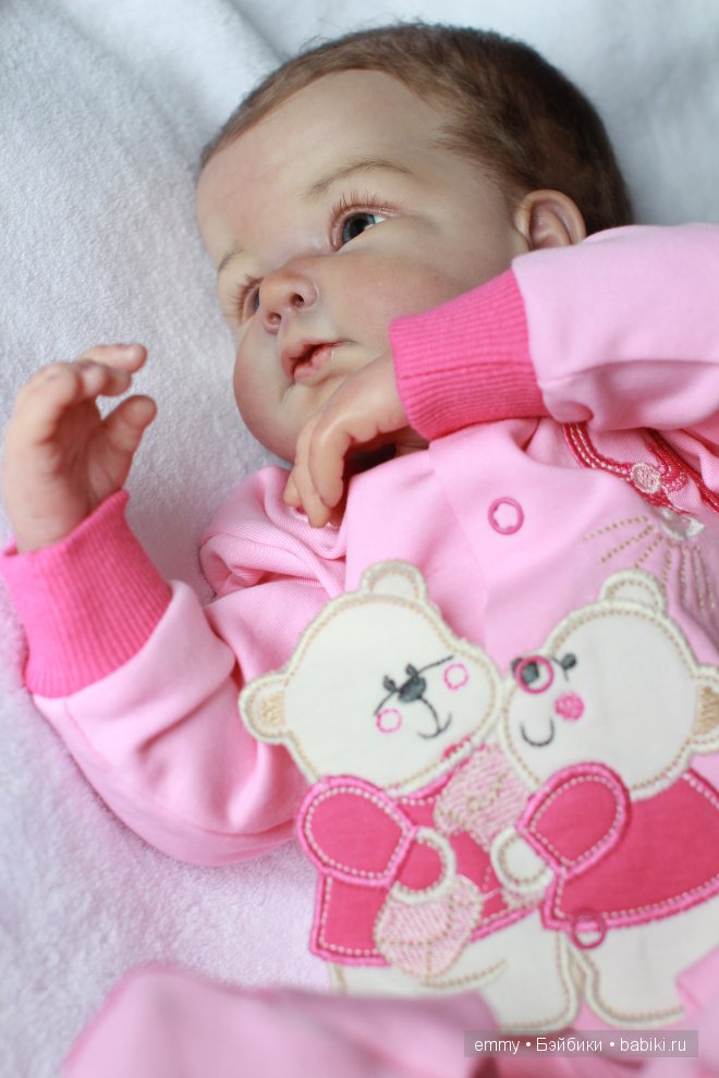 Куклы реборн Анечка и Розочка, девочки в розовом