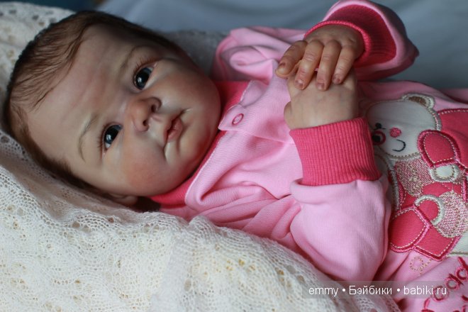 Куклы реборн Анечка и Розочка, девочки в розовом