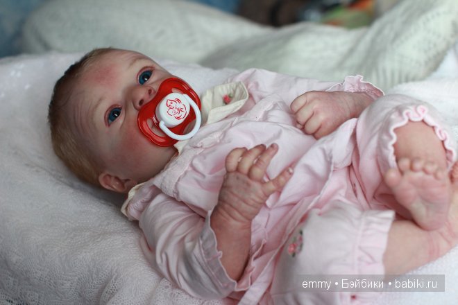 Куклы реборн Анечка и Розочка, девочки в розовом