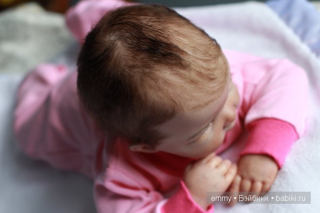 Куклы реборн Анечка и Розочка, девочки в розовом (фото 10)