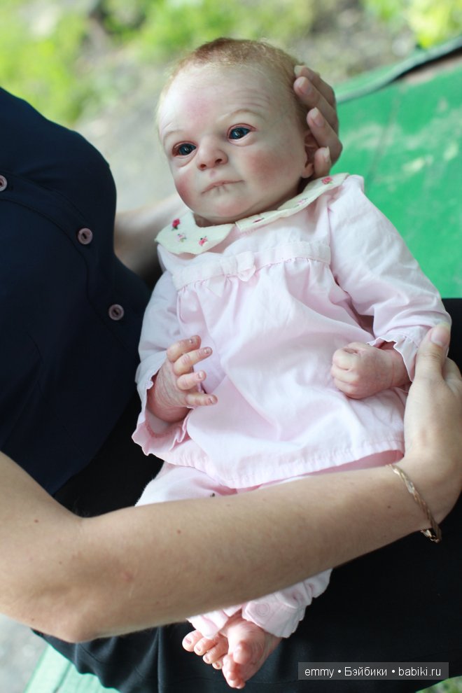 Куклы реборн Анечка и Розочка, девочки в розовом