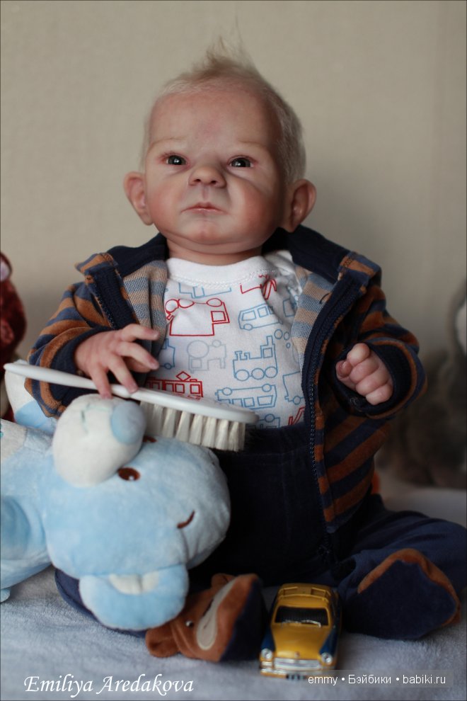Славик - светлячок. Кукла реборн Эмилии Аредаковой