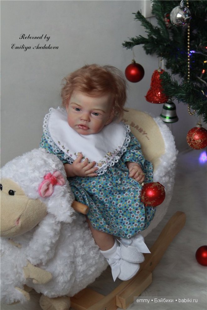 Мой рождественский ангел Кэйли. Кукла реборн Эмилиии Аредаковой