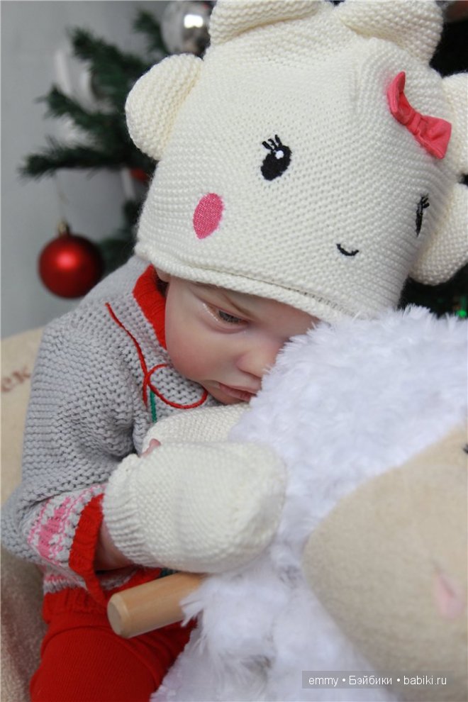 Мой рождественский ангел Кэйли. Кукла реборн Эмилиии Аредаковой
