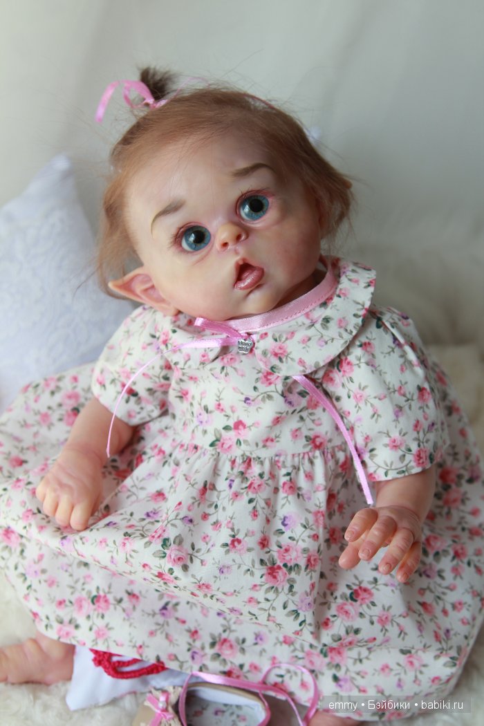 Мой весенний эльфик Офелия. Кукла Реборн Эмилии Аредаковой