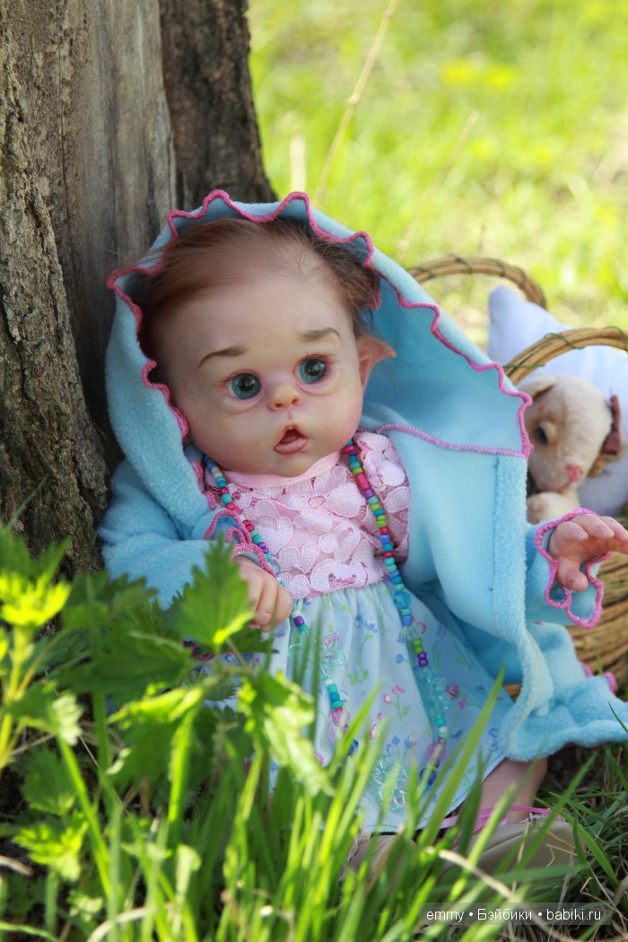 Мой весенний эльфик Офелия. Кукла Реборн Эмилии Аредаковой (фото 3)