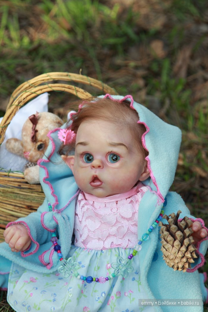 Мой весенний эльфик Офелия. Кукла Реборн Эмилии Аредаковой (фото 10)