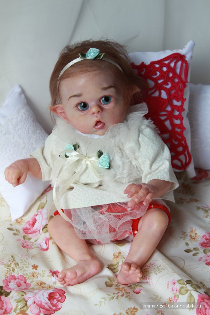 Мой весенний эльфик Офелия. Кукла Реборн Эмилии Аредаковой