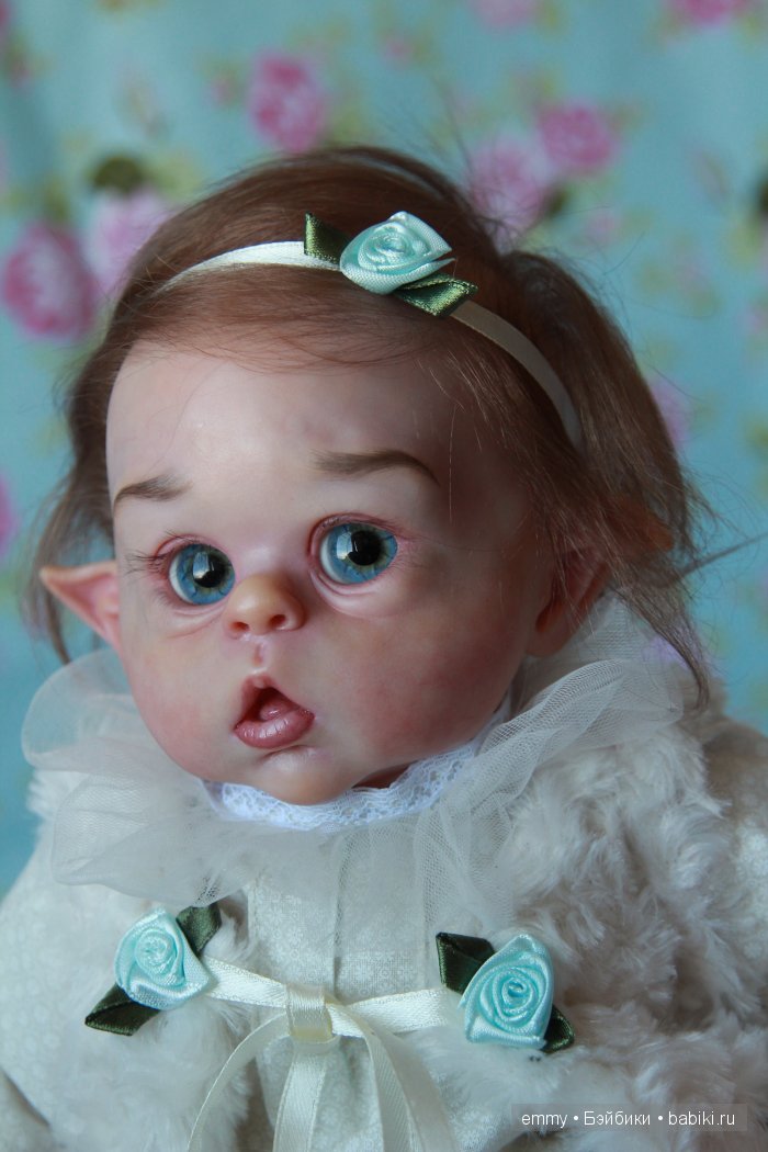 Мой весенний эльфик Офелия. Кукла Реборн Эмилии Аредаковой