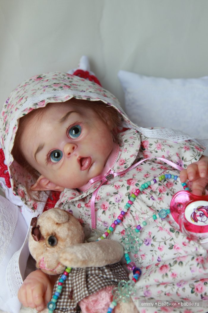 Мой весенний эльфик Офелия. Кукла Реборн Эмилии Аредаковой