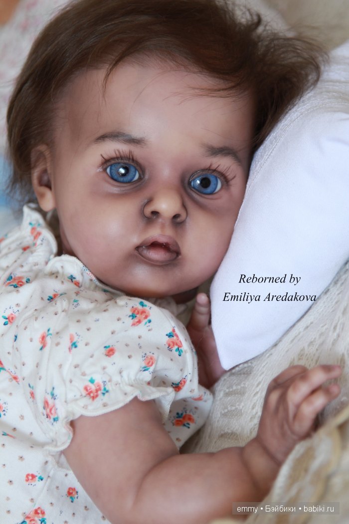 Экзотическая девочка Лилит. Кукла реборн Эмилии Аредаковой (фото 5)