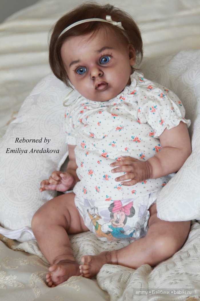 Экзотическая девочка Лилит. Кукла реборн Эмилии Аредаковой (фото 3)