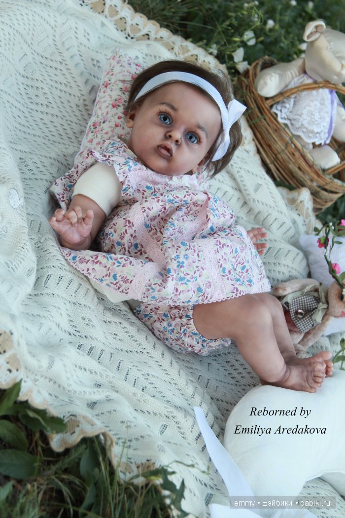 Экзотическая девочка Лилит. Кукла реборн Эмилии Аредаковой