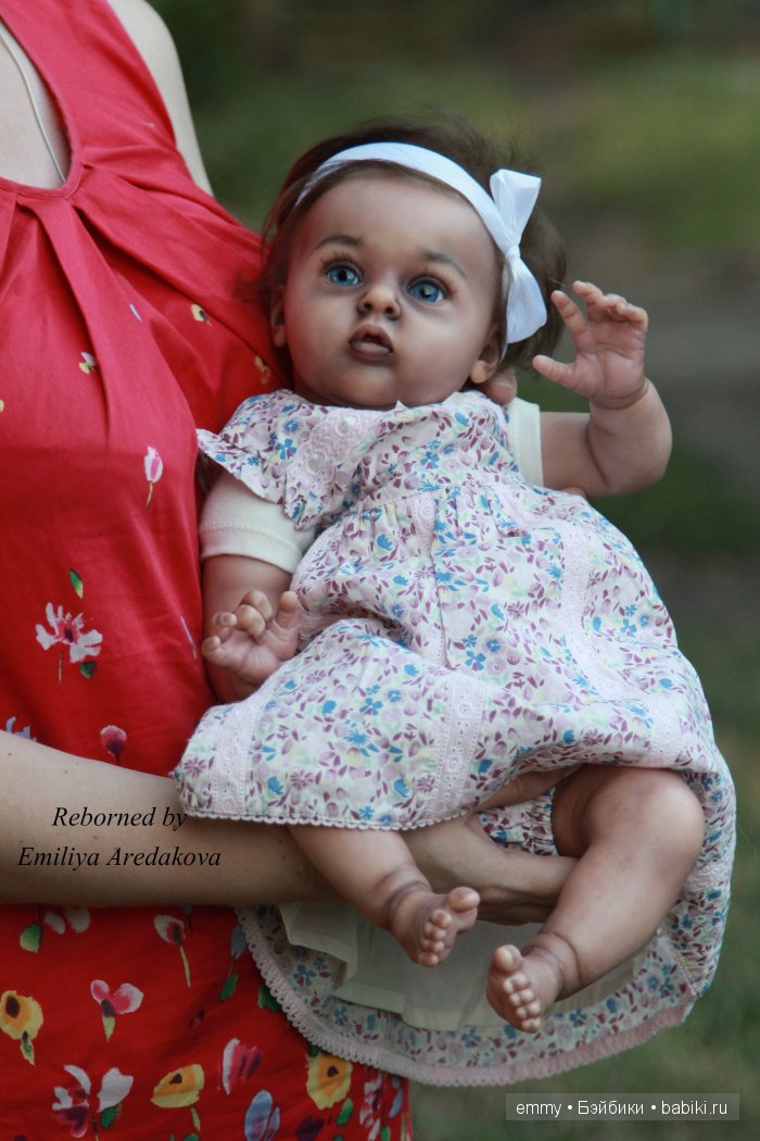 Экзотическая девочка Лилит. Кукла реборн Эмилии Аредаковой
