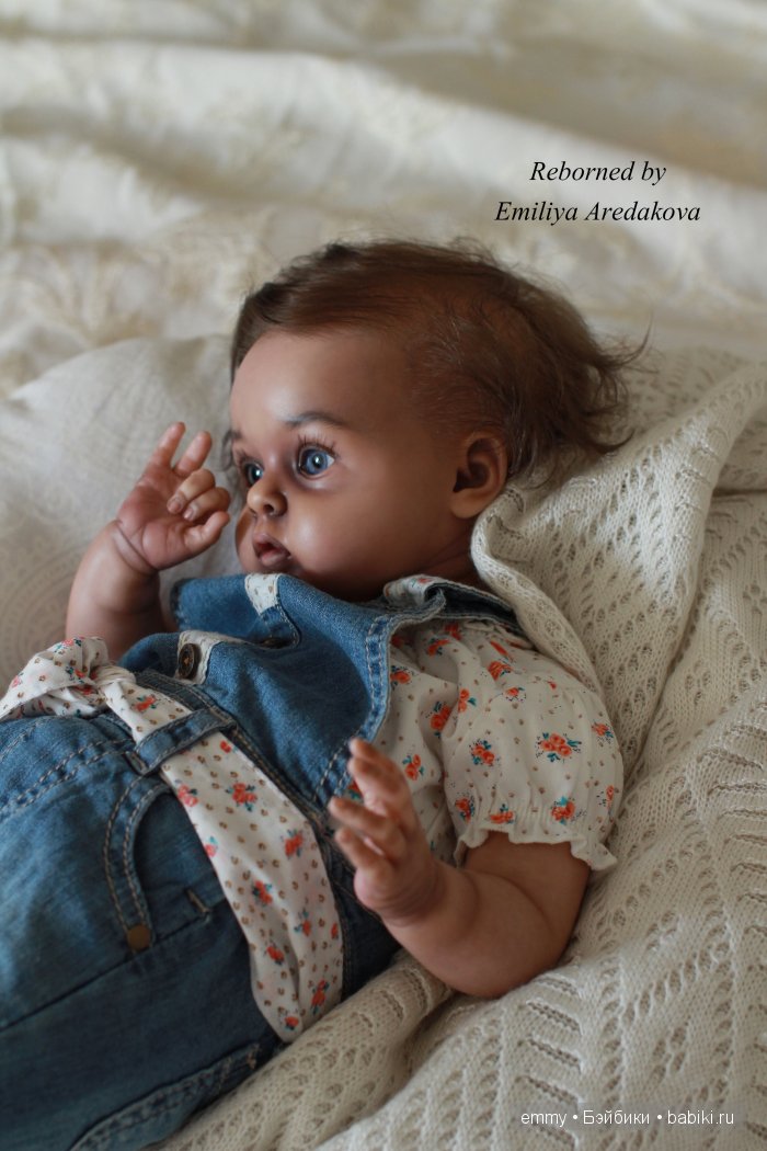 Экзотическая девочка Лилит. Кукла реборн Эмилии Аредаковой (фото 10)