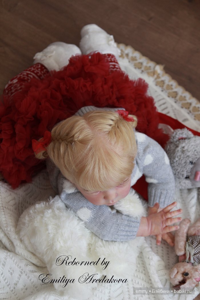Вилмочка, преображение... Кукла реборн Эмилии Аредаковой (фото 8)